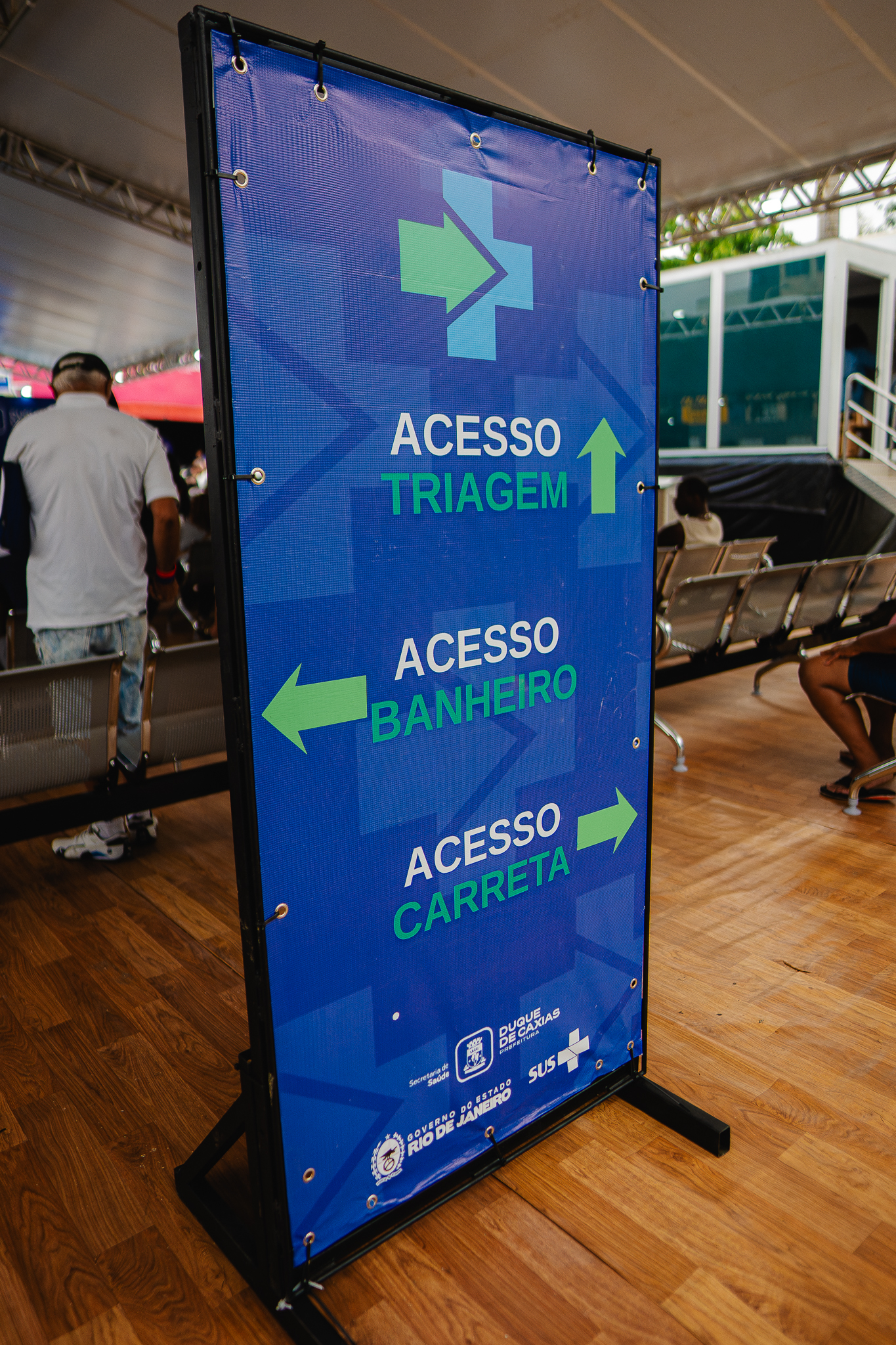 Registro da ação Chegaram os Especialistas