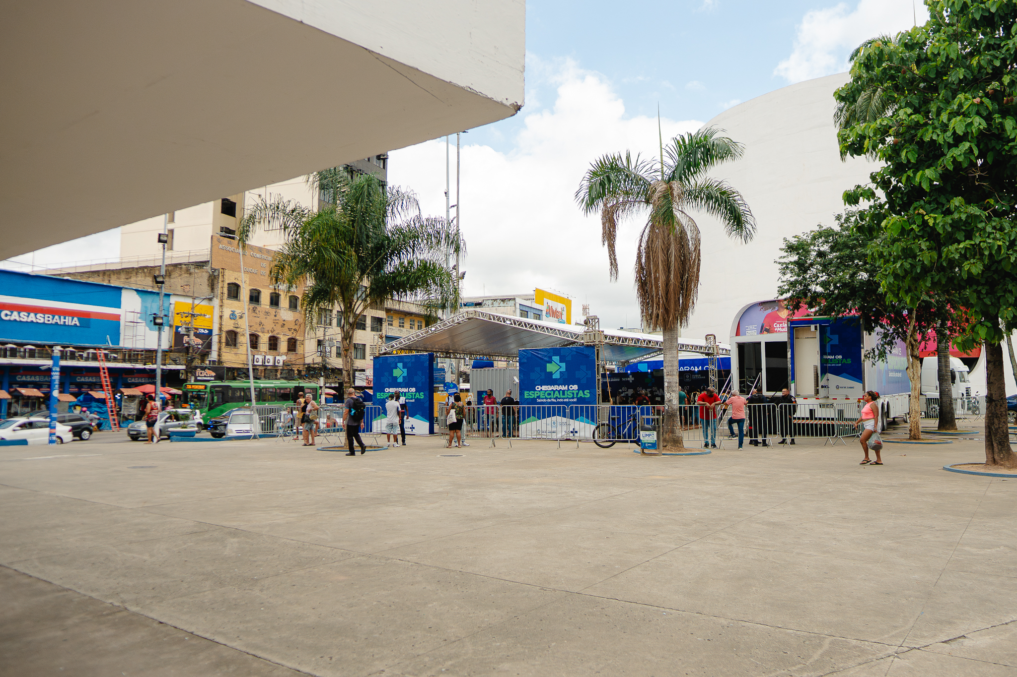 Registro da ação Chegaram os Especialistas