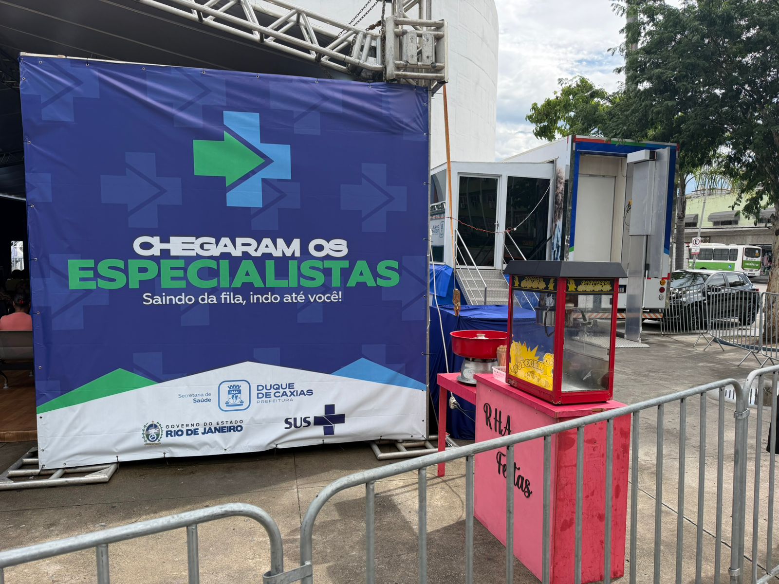 Consulta na unidade móvel